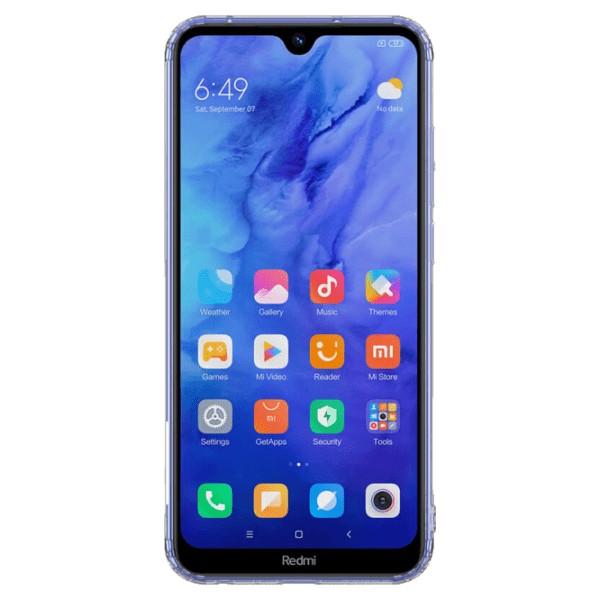 Husă pentru smartphone Xiaomi Redmi Note 8T (Nature) Transparent Gray Nillkin, TPU, Back photo 3