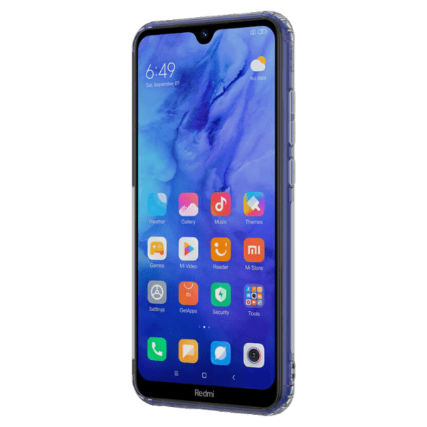 Husă pentru smartphone Xiaomi Redmi Note 8T (Nature) Transparent Gray Nillkin, TPU, Back photo 4
