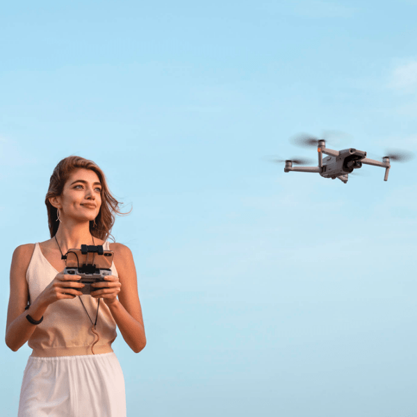 Дрон DJI Mavic Air 2 Fly More Combo, Светло Серый  photo 9