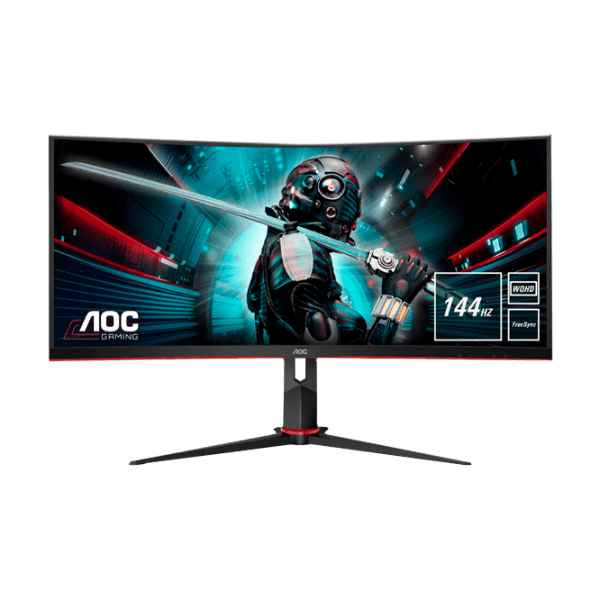 Monitor AOC CU34G2/ BK Black 34" 4K VA WLED photo 1