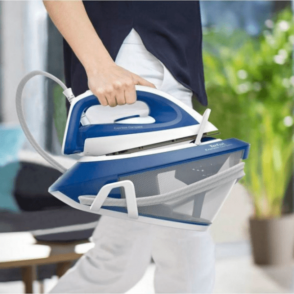 Fier de călcat Tefal SV7112E0 Blue 2600 W, 120 g/ min, 1.7 l, Ceramică photo 6