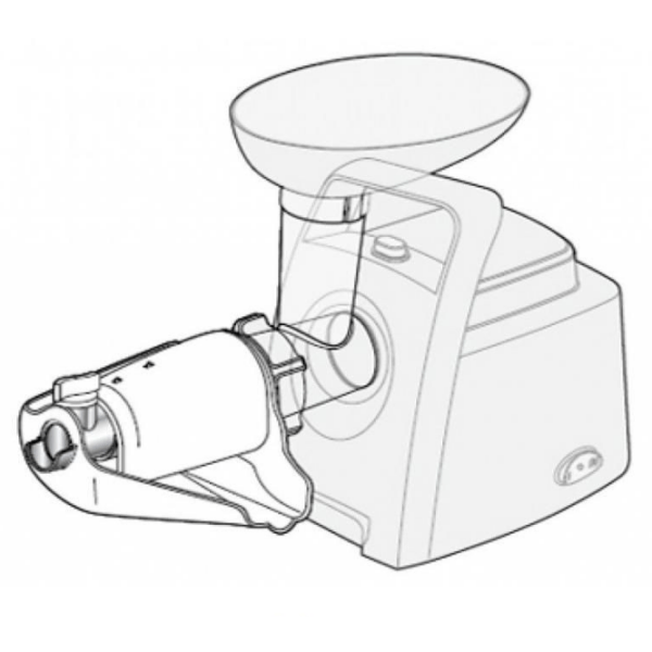 Насадка соковыжималка Moulinex XF930032 Серый  photo 3