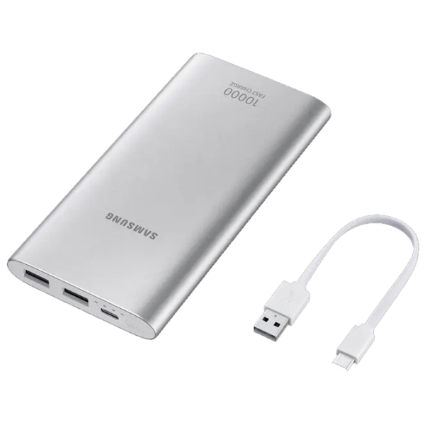 Power Bank 10000 мАч Samsung P1100 (27.9 Вт) Серебряный  photo 5