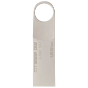 USB Flash Kingston Data Travel SE9 G2 128 GB Silver USB 3.1, Metal
