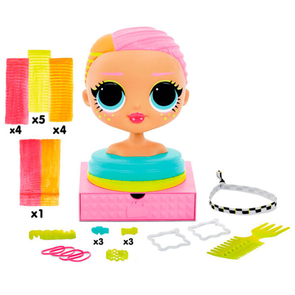 Păpușă L.O.L Surprise! L.O.L Lady Neon 565963 Multicolor pentru fetițe, 6+ photo 3