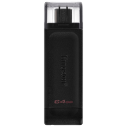 USB Flash Kingston DataTravel 70 64 GB Black USB 3.1, Plastic