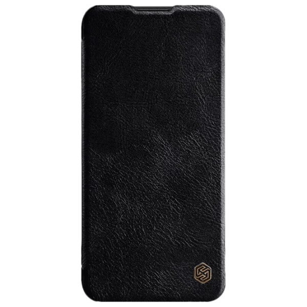 Husă pentru smartphone Samsung Galaxy A11 (QIN) Black Nillkin, Piele ecologică , Flip Cover photo 1