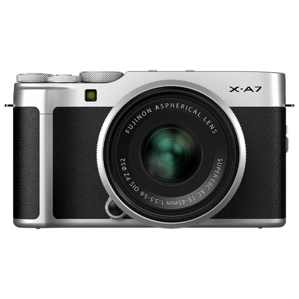 Cameră foto FujiFilm X-A7 + XC15-45mm Kit Silver CMOS, 24.2 MP, f/ 3.5 - f/ 5.6 photo 1