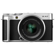 Cameră foto FujiFilm X-A7 + XC15-45mm Kit Silver CMOS, 24.2 MP, f/ 3.5 - f/ 5.6
