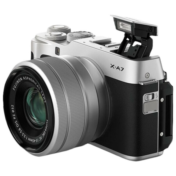 Cameră foto FujiFilm X-A7 + XC15-45mm Kit Silver CMOS, 24.2 MP, f/ 3.5 - f/ 5.6 photo 3