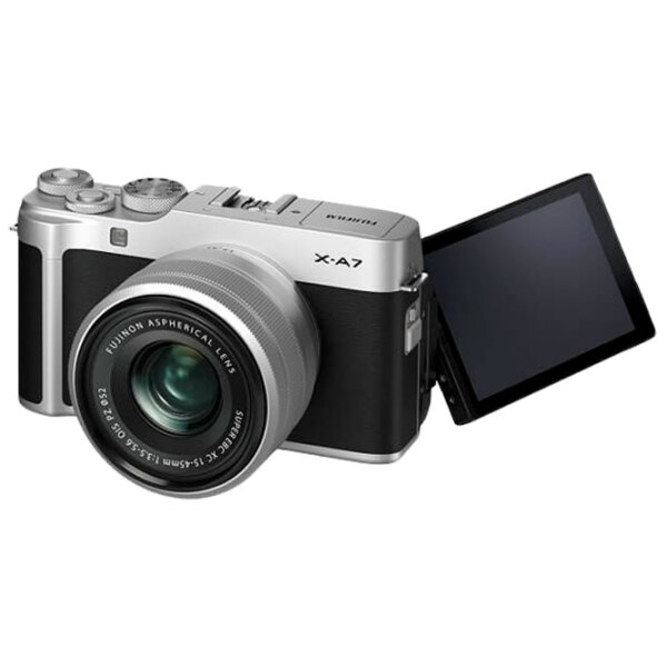 Cameră foto FujiFilm X-A7 + XC15-45mm Kit Silver CMOS, 24.2 MP, f/ 3.5 - f/ 5.6 photo 4