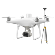 Дрон DJI Phantom 4 Multispectral + D-RTK2 GNSS Mobile Station Белый Квадрокоптер / 58 км/ч
