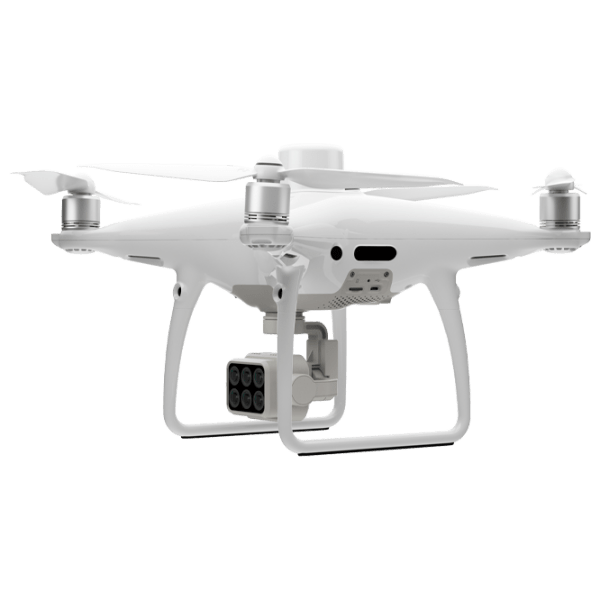 Dronă DJI Phantom 4 Multispectral + D-RTK2 GNSS Mobile Station White Quadcopter / 58 km/h photo 3