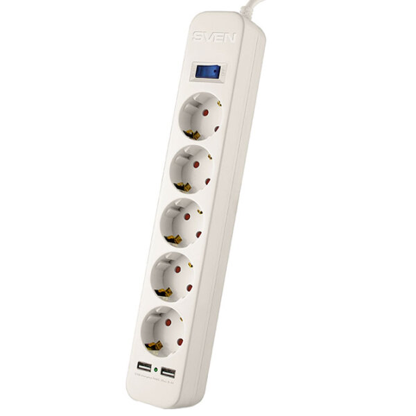Prelungitor Sven SF-05LU 1.8 m White  photo 2
