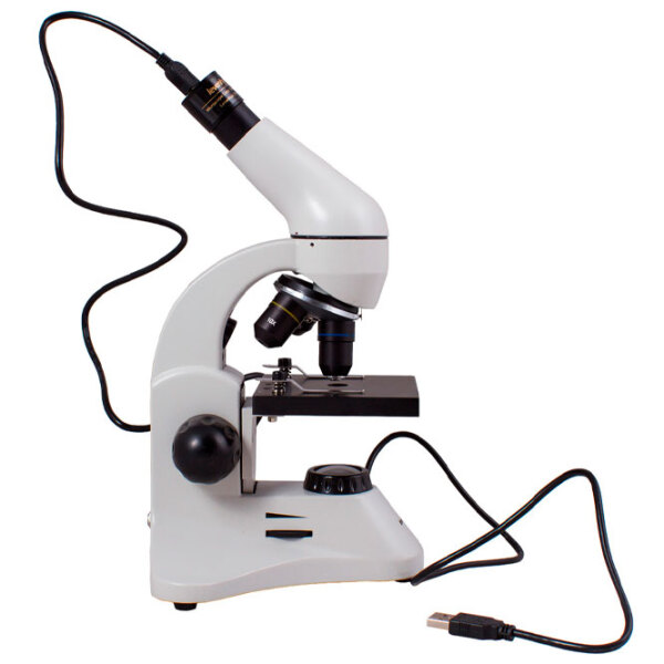 Microscop Levenhuk Rainbow D50L PLUS 2M White  photo 4