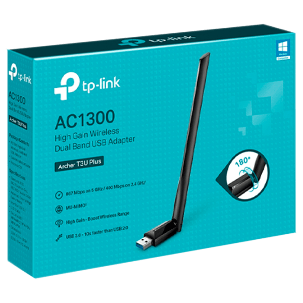Антенна TP-Link Archer T3U Plus Черный  photo 2