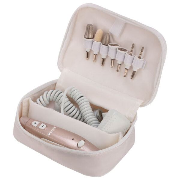Set pentru manichiură și pedichiură Vitek VT-2214 Beige  photo 5