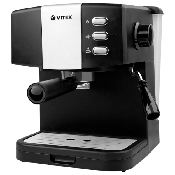 Espressor Vitek VT-1523 Black 850 W, 1.5 l, Bloc termic photo 1