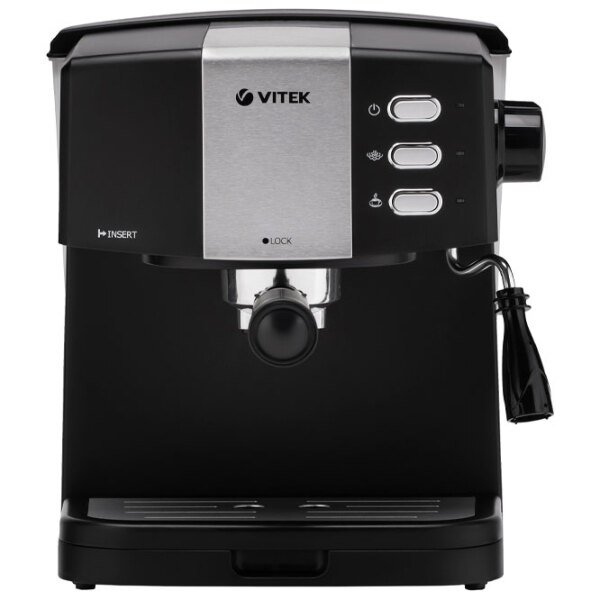 Espressor Vitek VT-1523 Black 850 W, 1.5 l, Bloc termic photo 2