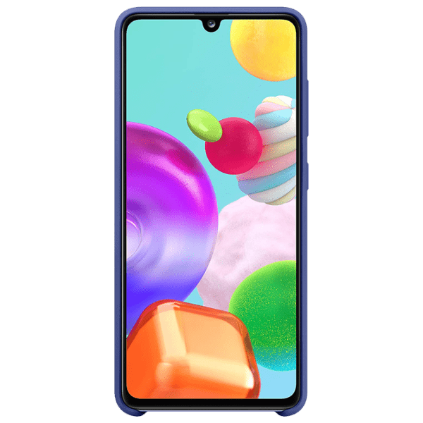 Husă pentru smartphone Samsung Galaxy A41 (EF-EA415) Blue Samsung, TPU, Back photo 3
