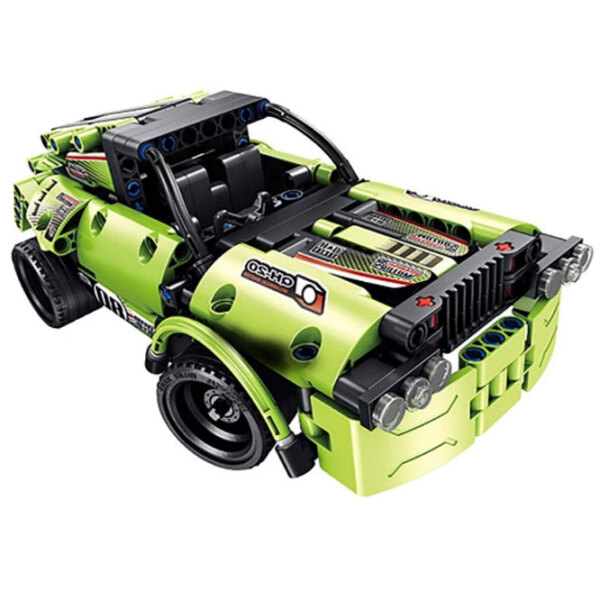 RC Конструктор XTech Bricks 2 in 1 Two Racing Cars (8020), 335 Pcs  photo 2