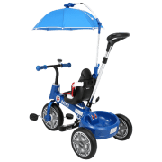 Triciclu Rastar Mini Cooper Blue Pentru copii