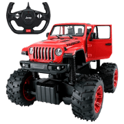 RC Машина Rastar JEEP Wrangler JL Big Foot(79410), Красный 