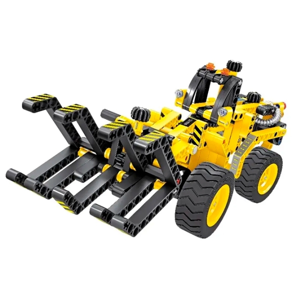 Конструктор XTech 2 in 1 Construction Timber Crab & Dune Buggy Желтый Количество деталей 301, 6+ photo 1