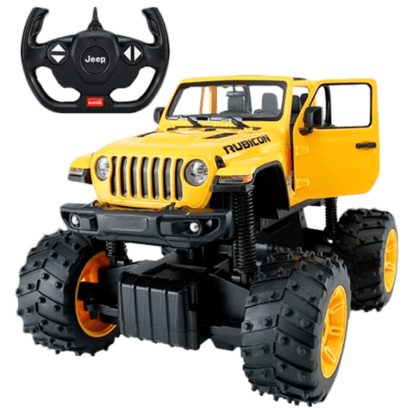 RC Машина Rastar JEEP Wrangler JL Big Foot(79410), Желтый  photo 1