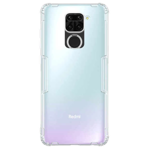 Husă pentru smartphone Xiaomi Redmi Note 9 (Nature) Transparent White Nillkin, TPU, Back photo 1