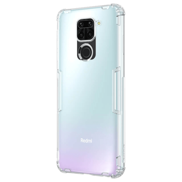 Husă pentru smartphone Xiaomi Redmi Note 9 (Nature) Transparent White Nillkin, TPU, Back photo 2