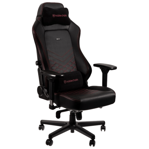 Игровое кресло NOBLECHAIRS Hero NBL-HRO-PU-BRD Красный Черный  photo 1