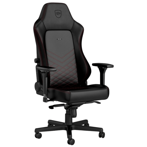 Игровое кресло NOBLECHAIRS Hero NBL-HRO-PU-BRD Красный Черный  photo 2