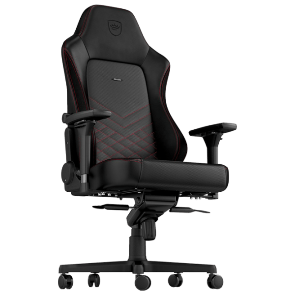 Игровое кресло NOBLECHAIRS Hero NBL-HRO-PU-BRD Красный Черный  photo 3