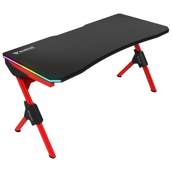 Masa gaming GAMDIAS DEDALUS M1 BR, Black/Red  photo 1