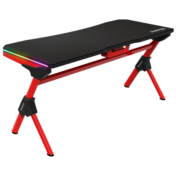Masa gaming GAMDIAS DEDALUS M1 BR, Black/Red  photo 2