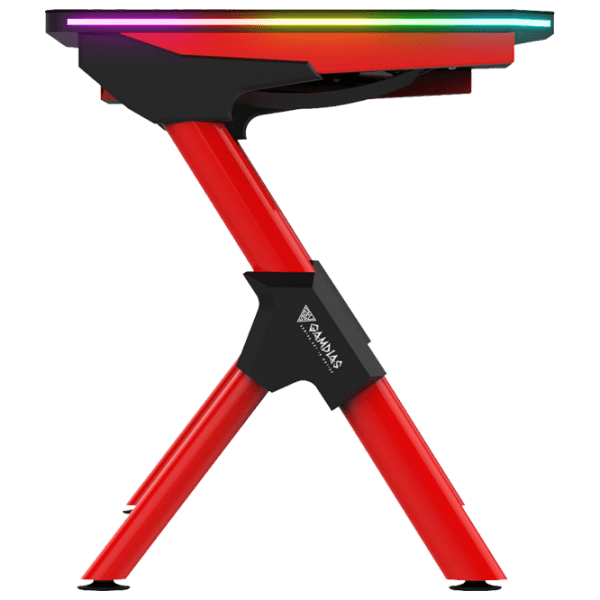 Masa gaming GAMDIAS DEDALUS M1 BR, Black/Red  photo 3