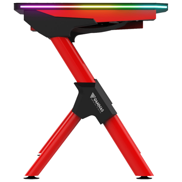 Masa gaming GAMDIAS DEDALUS M1 BR, Black/Red  photo 3