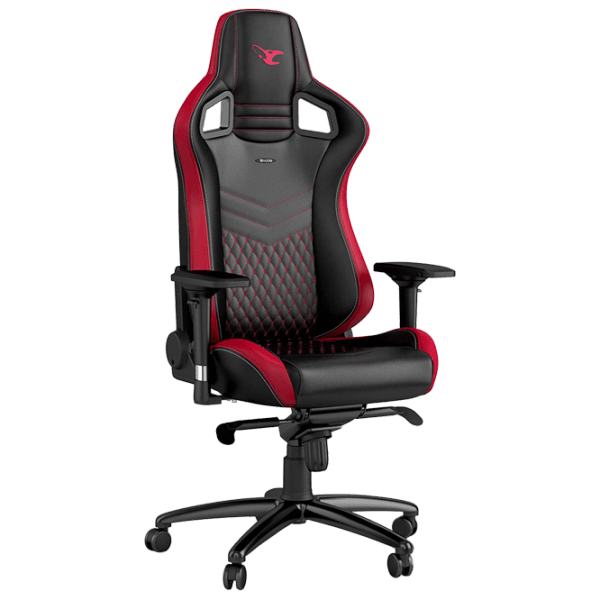 Scaun Gaming NOBLECHAIRS EPIC Mousesports Edition NBL-PU-MSE-001 Black Red  photo 1