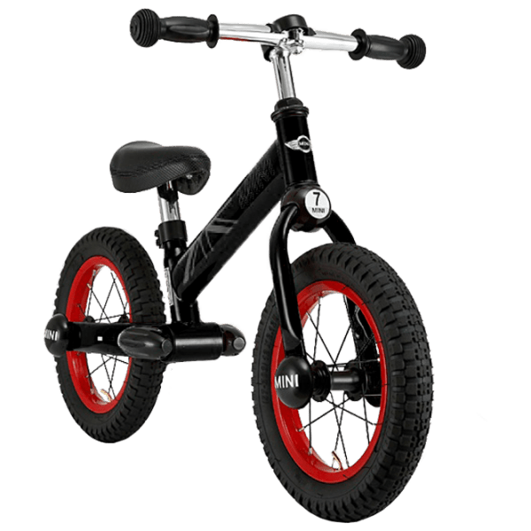 Bicicletă fără pedale Rastar Mini Cooper Black Oțel/ Pentru copii photo 1