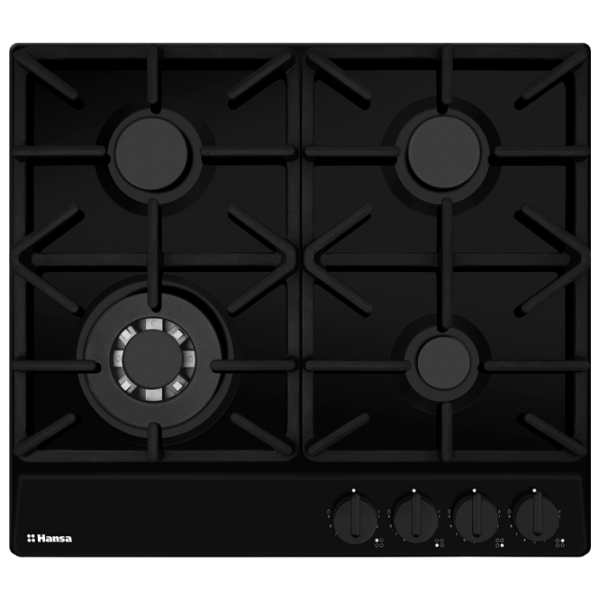 Plită pe gaz Hansa BHGS651550, Black  photo 1