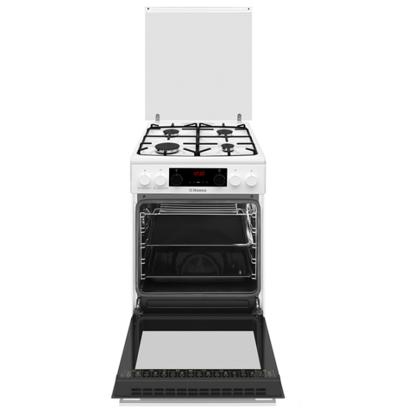 Aragaz Hansa FCMWS59363 White Tipul plitei: Pe gaz, 65 l, Tipul cuptorului: Electric photo 4