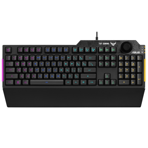 Tastatură Asus TUF K1 Black Gaming, Cu fir photo 1