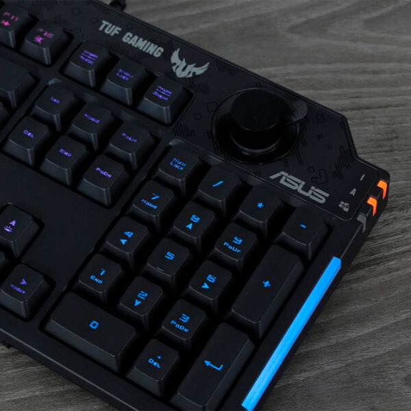 Tastatură Asus TUF K1 Black Gaming, Cu fir photo 5