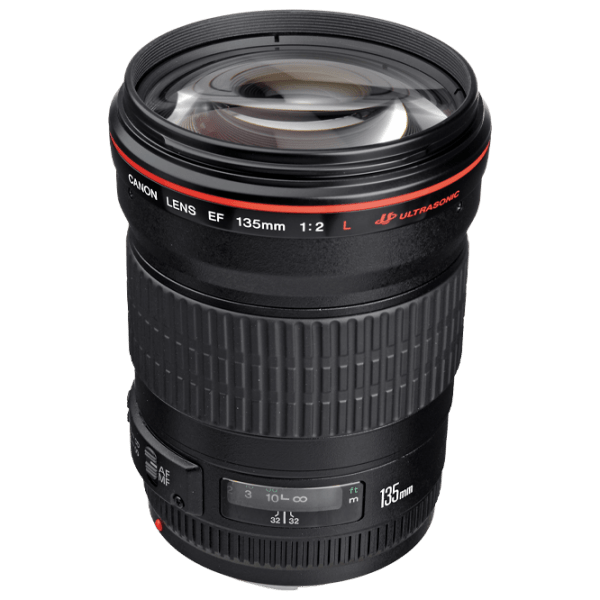 Объектив Canon EF 135mm, f/ 2.0 L USM, Черный  photo 1
