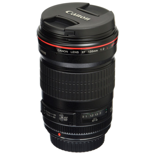 Объектив Canon EF 135mm, f/ 2.0 L USM, Черный  photo 4