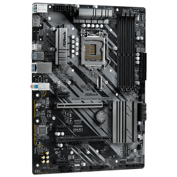 Материнская плата ASRock Z490 PHANTOM GAMING 4 ATX  photo 2
