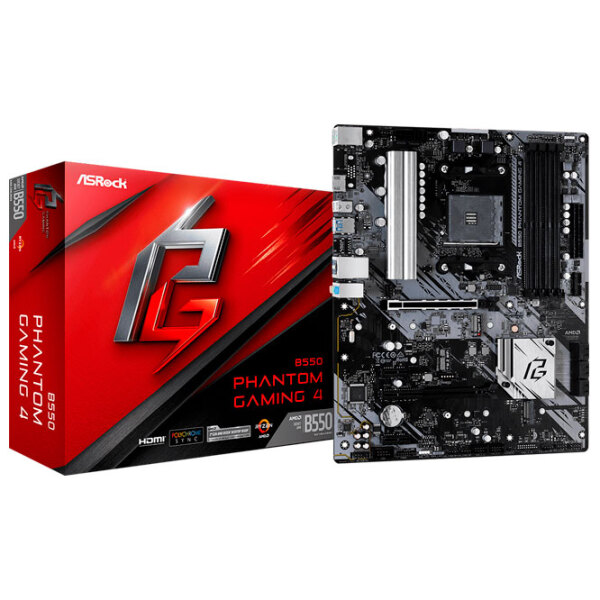 Материнская плата ASRock B550 PHANTOM GAMING 4 ATX  photo 5