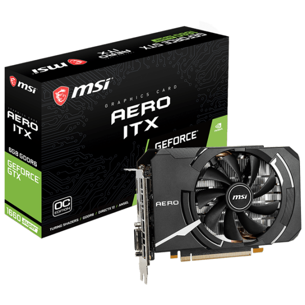 Placă video MSI GeForce GTX 1660 SUPER AERO ITX 6 GB  photo 5