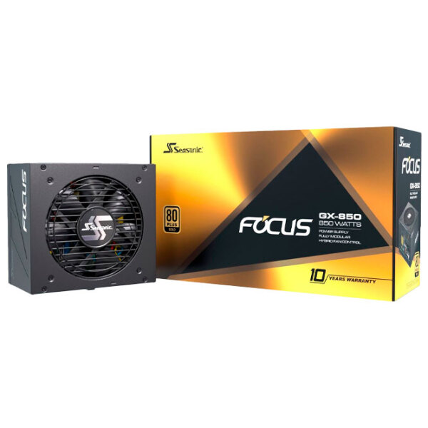 Блок питания ATX 12V 2.3 Seasonic Focus GX-850 850 Вт Черный  photo 5